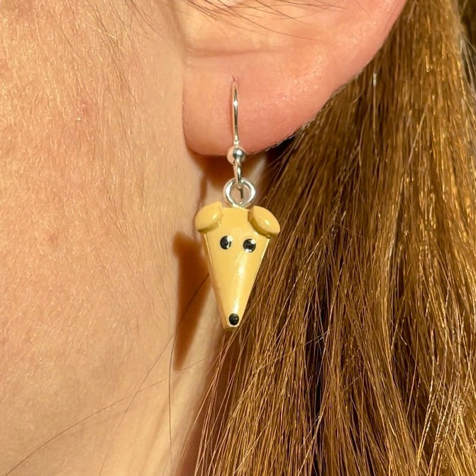 Borzoi Earrings
