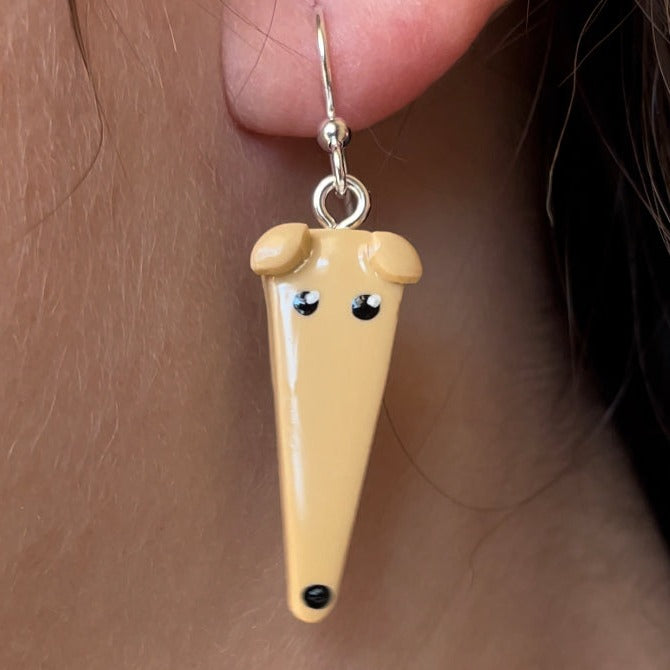 Borzoi Earrings