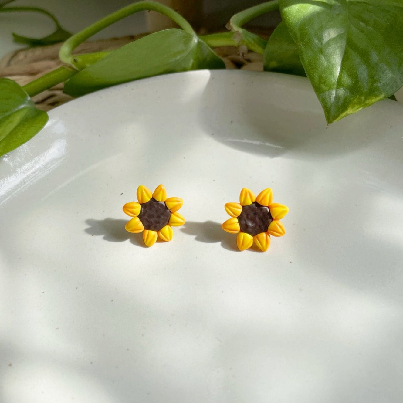 Sunflower Stud Earrings